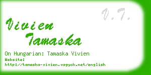 vivien tamaska business card